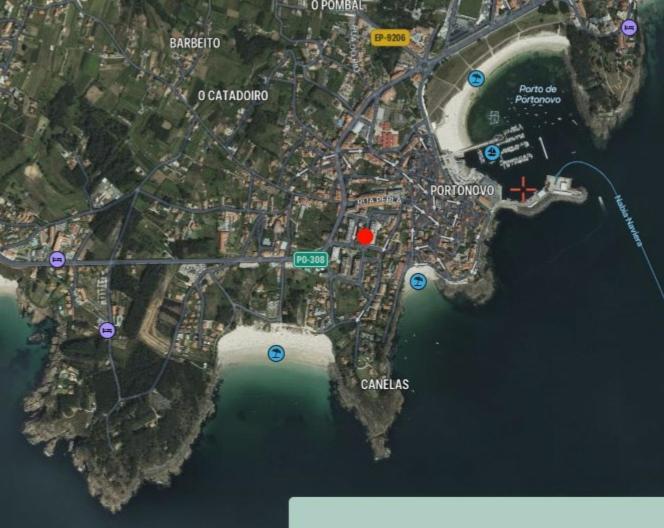 K-Nelas Home Muy Cerca De La Playa Y Del Centro Sanxenxo Eksteriør billede