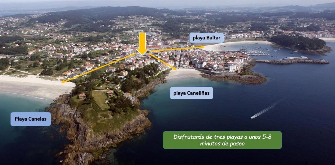 K-Nelas Home Muy Cerca De La Playa Y Del Centro Sanxenxo Eksteriør billede